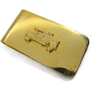 Vintage Humvee Hummer Money Clip Men Wallet ID Credit Card Holder